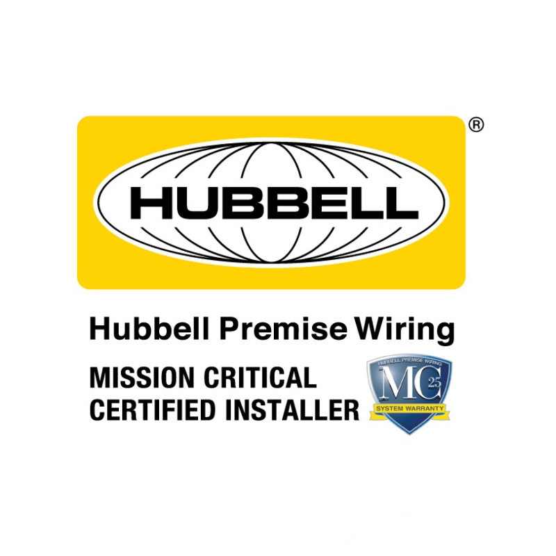 Hubbell Premise Wiring Mission Critical Certified, logo