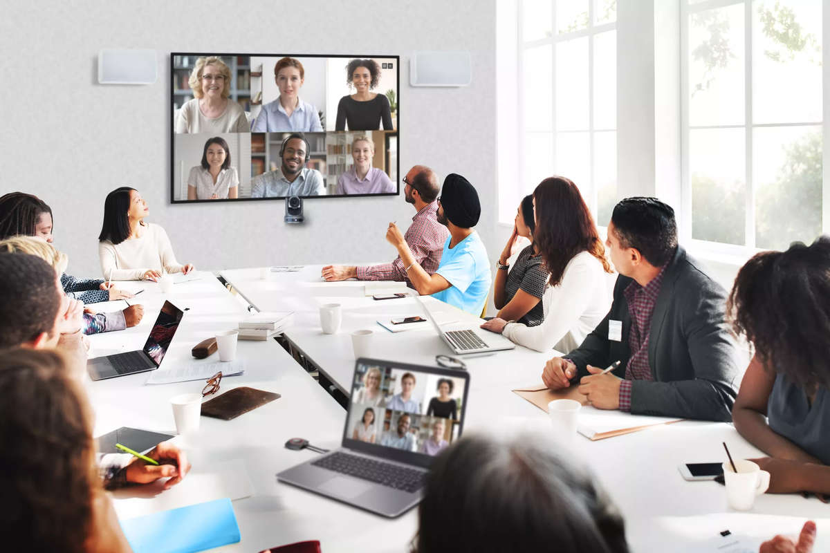 QSC and ClickShare enable seamless hybrid meetings in high-value meeting rooms - Barco